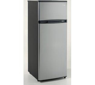 Avanti RA752PST 22" 7.5 cu. ft. Top-Freezer Refrigerator Platinum ...